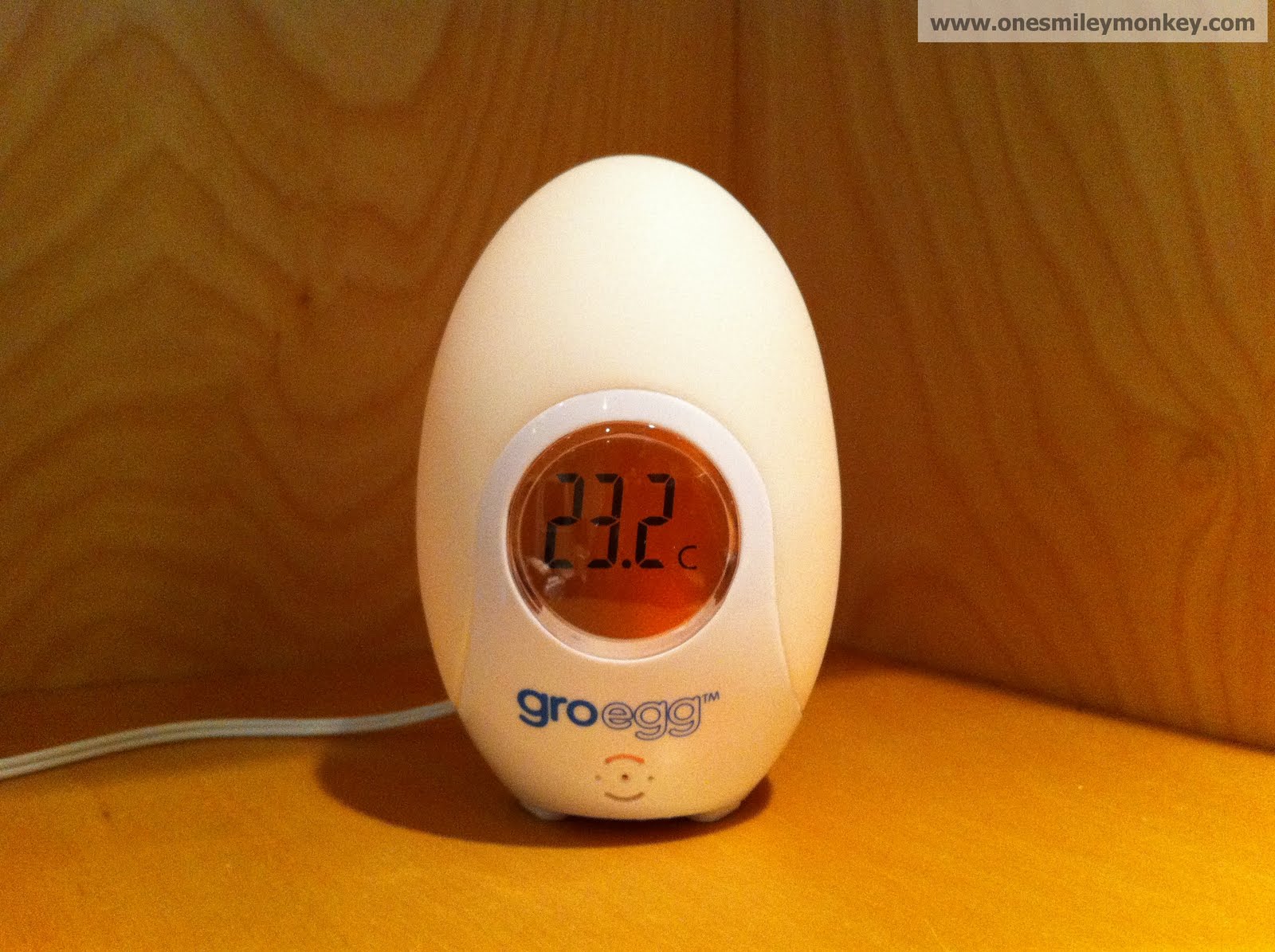 Gro Egg Light-Up Room Thermometer