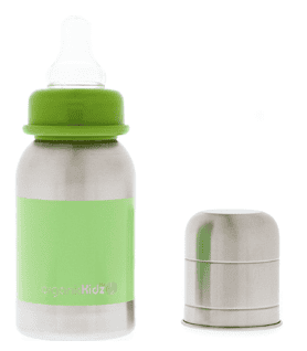 organic kidz glass feeding bottle