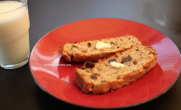 Banana Raisin Bread