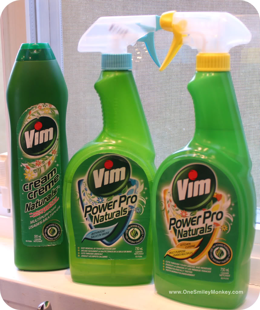 Vim PowerPro Naturals: Household cleaning solutions 