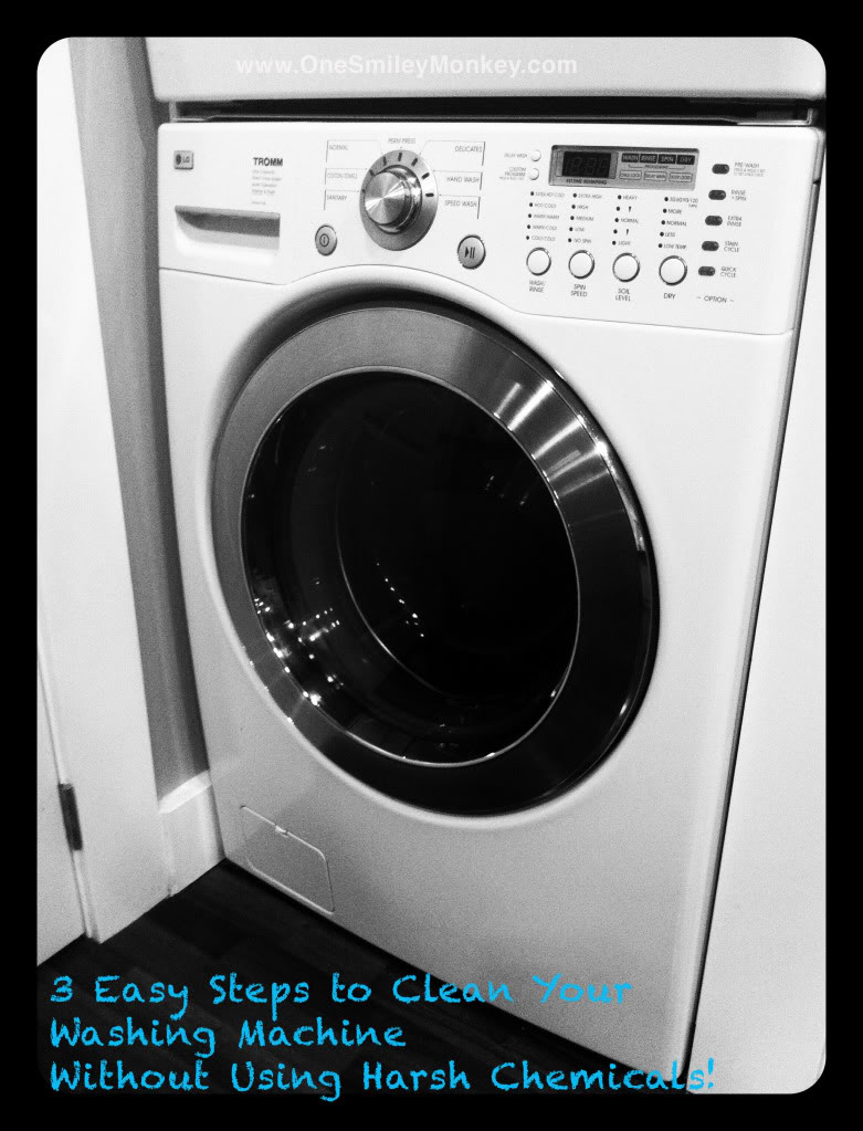 How to Clean your Washing Machine Without Using Harsh Cleaners! {Cleaning Tips}