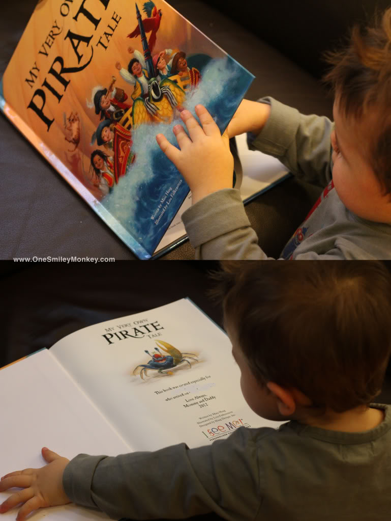 Personalized Pirate Book