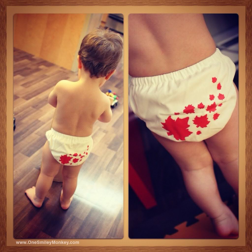 Canada Day Diaper