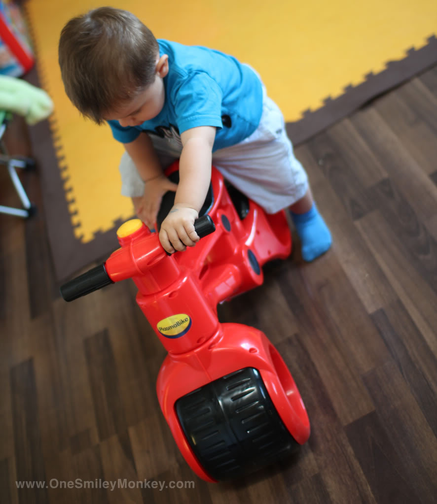 Climbing on the PlasmaBike