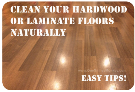 Clean Your Hardwood Or Laminate Floors, How To Clean Vinyl Floors Naturally