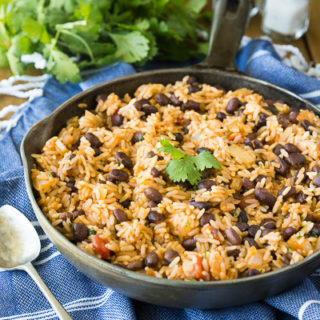 Easy Spanish Rice with Beans Recipe