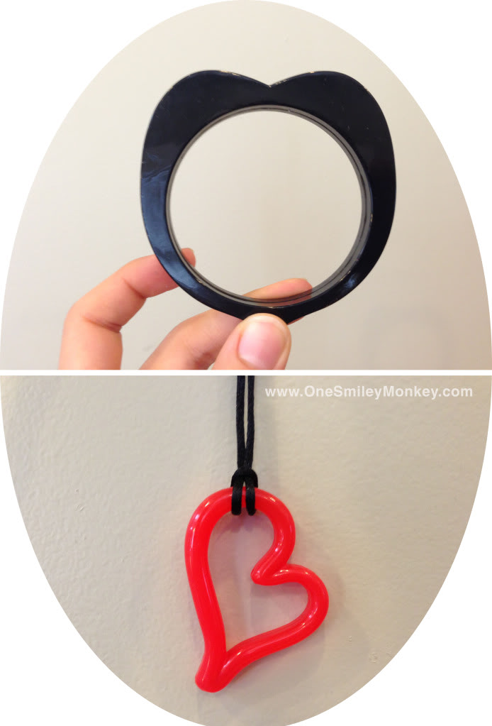 Adorable teething bangle and necklace
