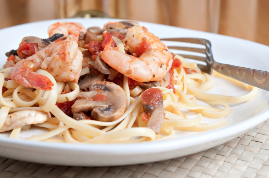 Champagne Shrimp and Angel Hair Recipe