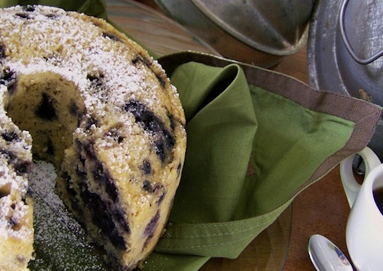Blueberry Steamed Pudding