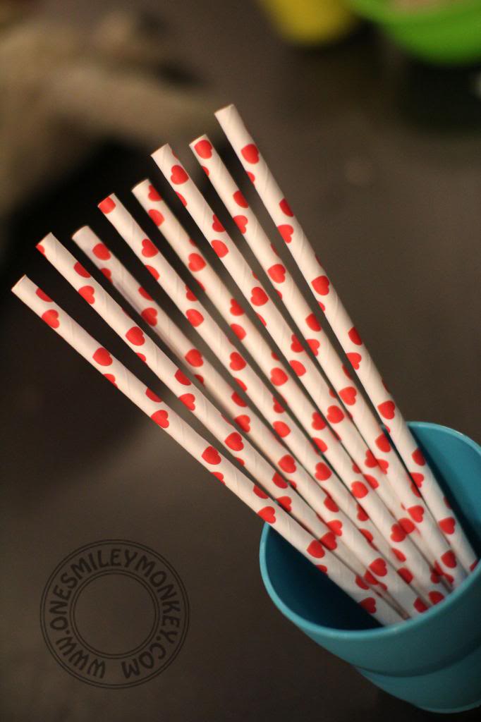 Valentine's Day Greenmunch Straws