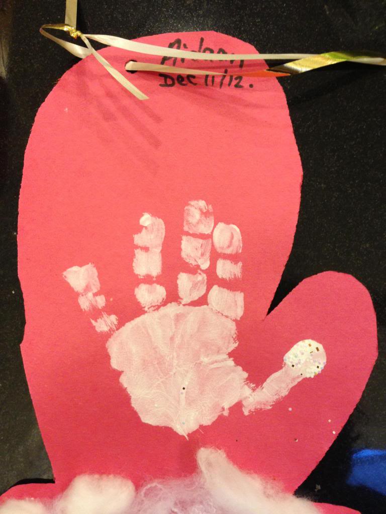 handprint art before