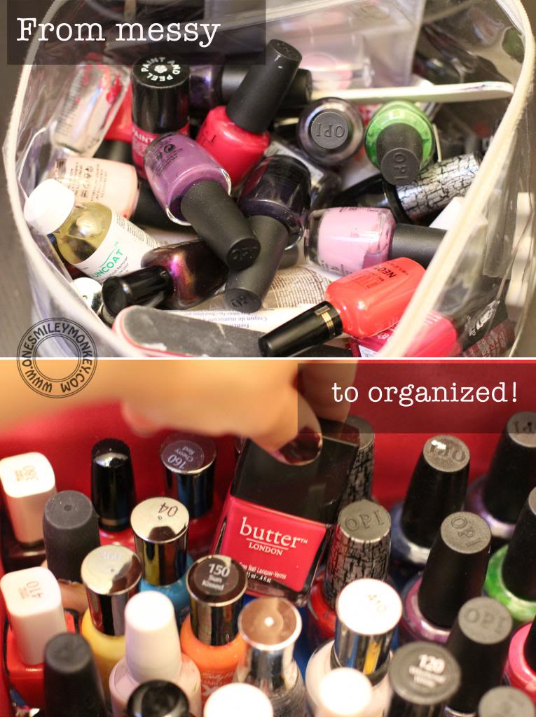 from messy to organized