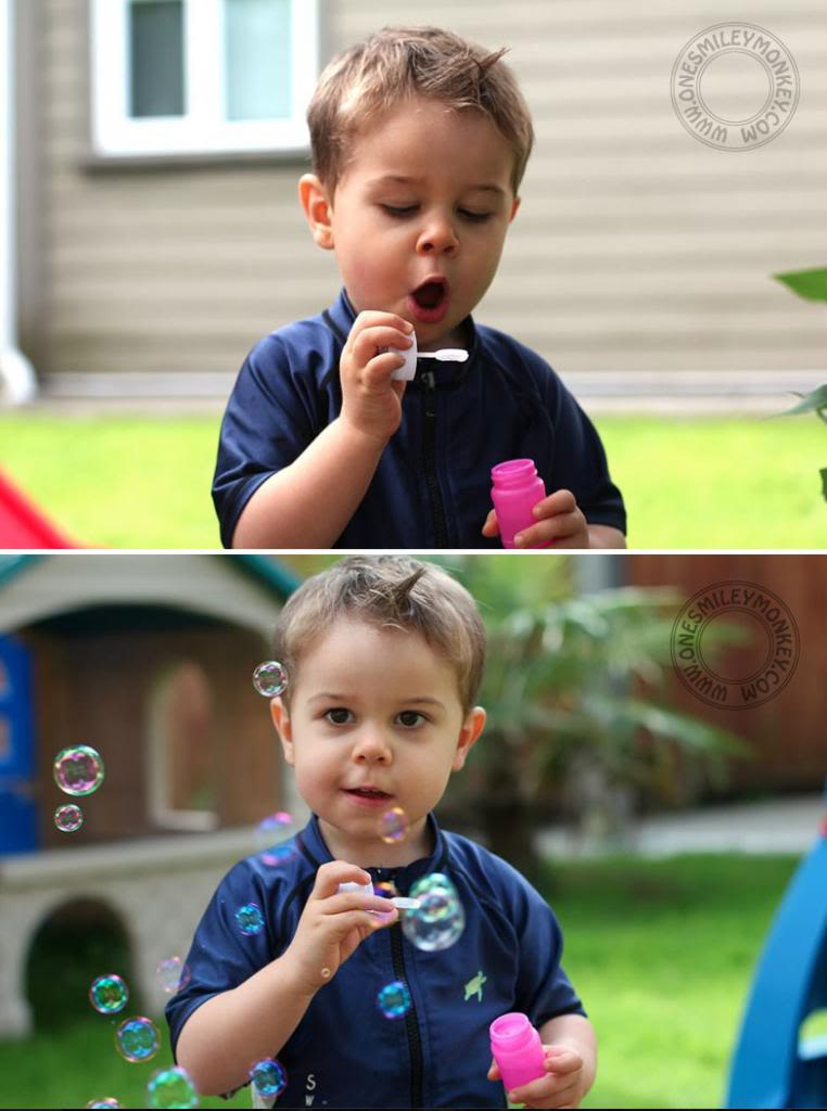 Blowing bubbles