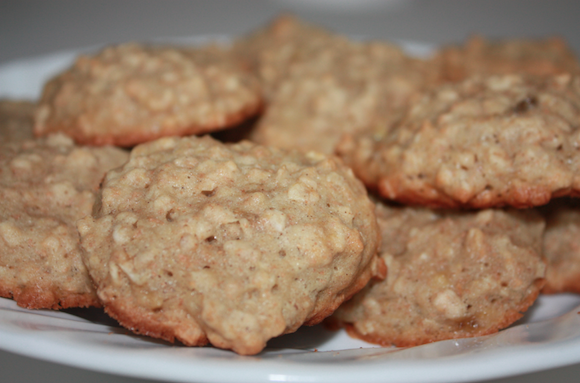 Oatmeal Banana Bread Cookies