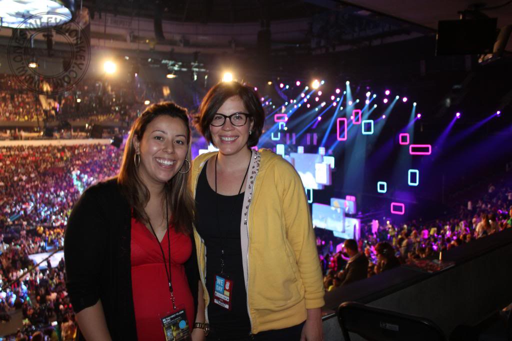 Cher H. (right) and myself at We Day Vancouver 2013