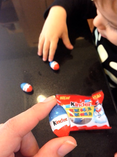 Kinder mini eggs