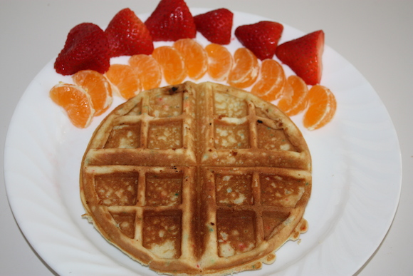 Cake Waffles Recipe