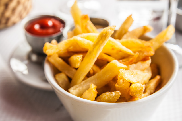 crunchy French fries