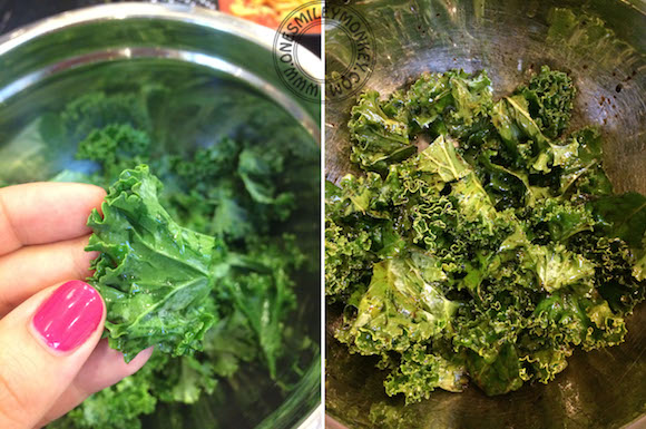 Easy Airfried Kale Chips
