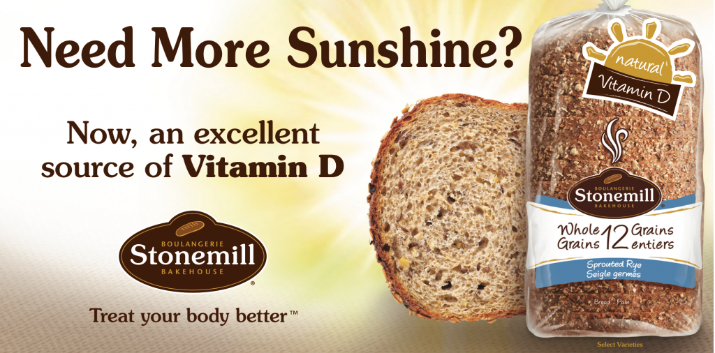 Vitamin D bread