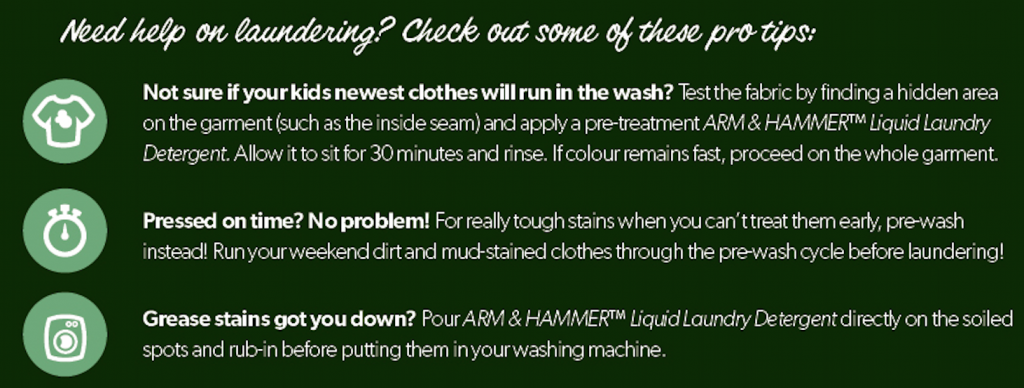 LAUNDRY TIPS