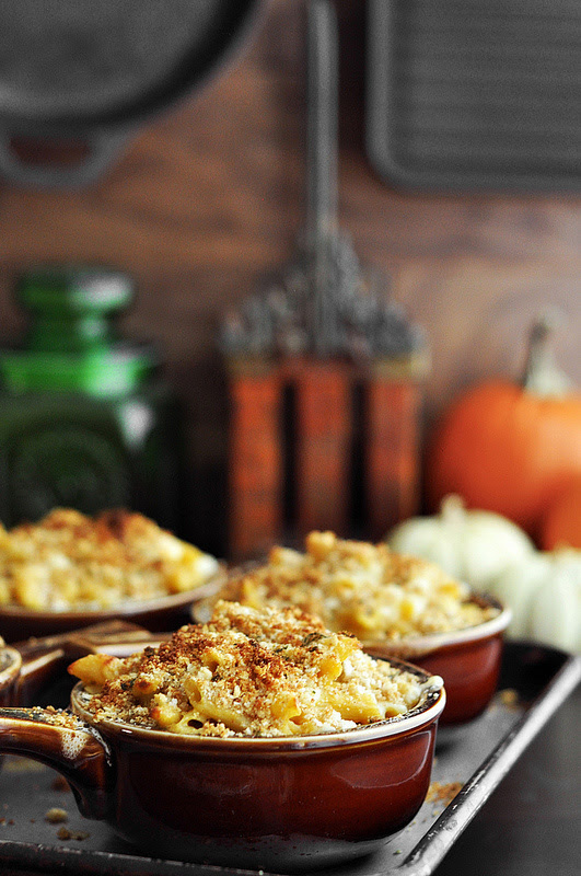 pumpkin mac n cheese