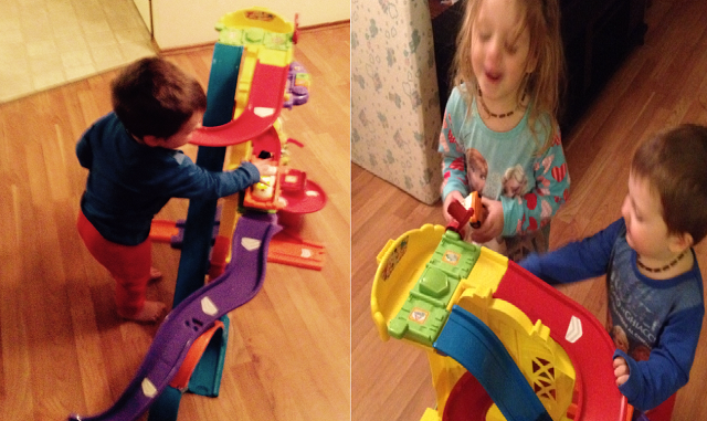 kids playing GO Go Smart Wheels