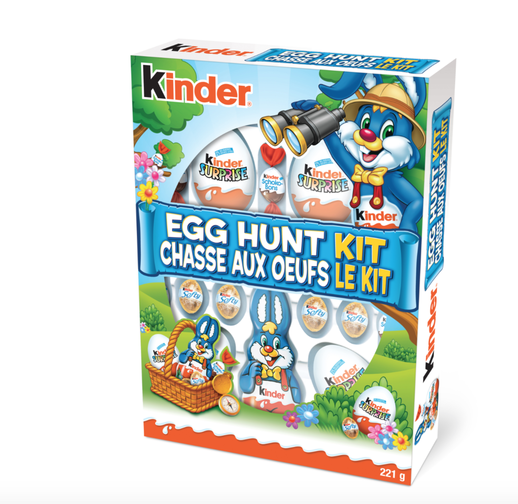 kinder egg hunt kit