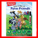 Write-On Wipe-Off Farm Friends Book