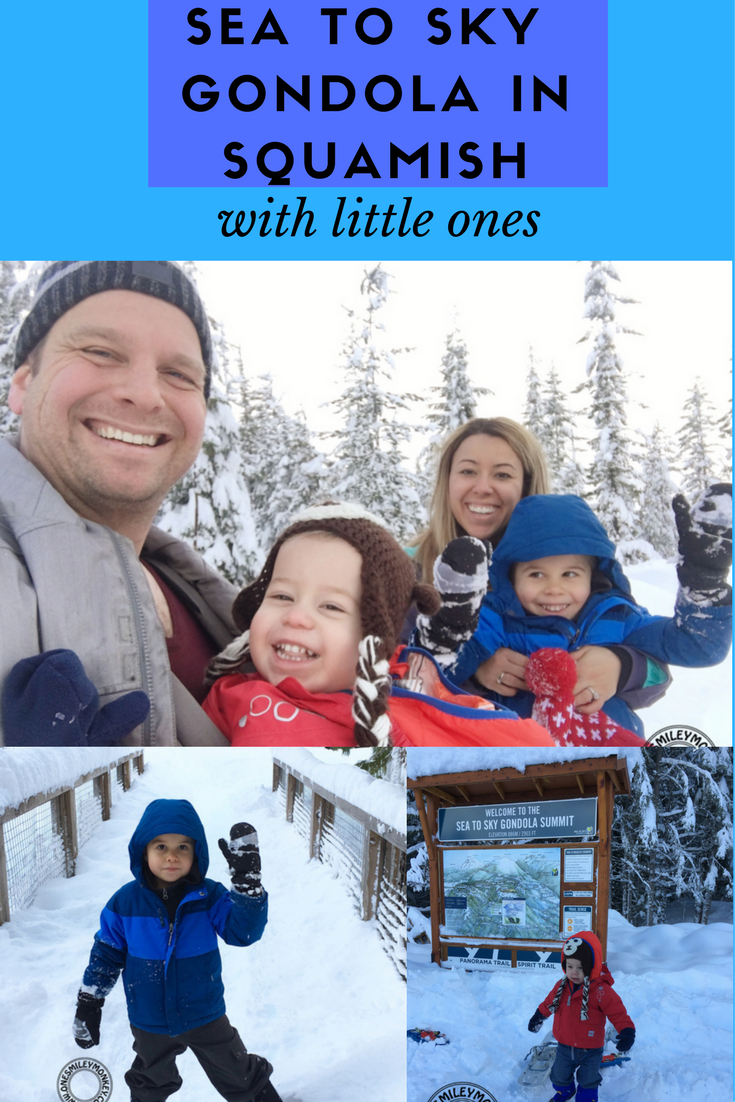 Sea to Sky Gondola in Squamish with Kids