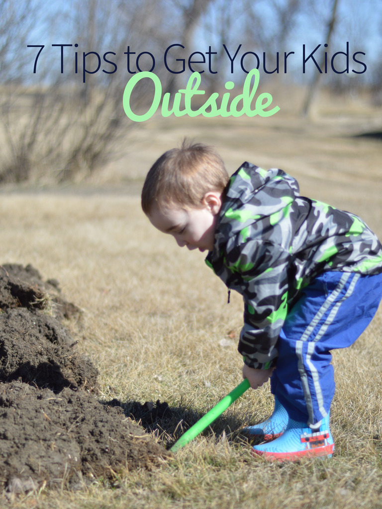 7 Tips to Get Your Children Outside