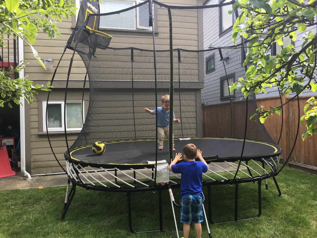 Springfree trampoline