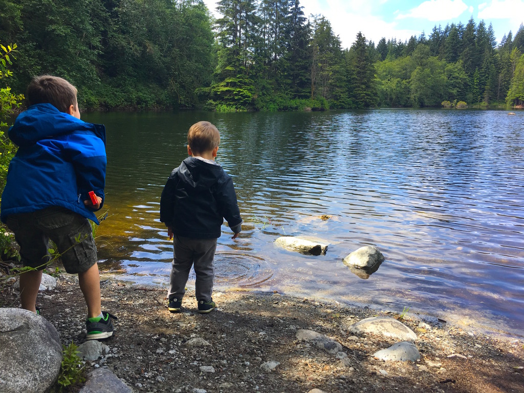 Rice Lake in North Vancouver