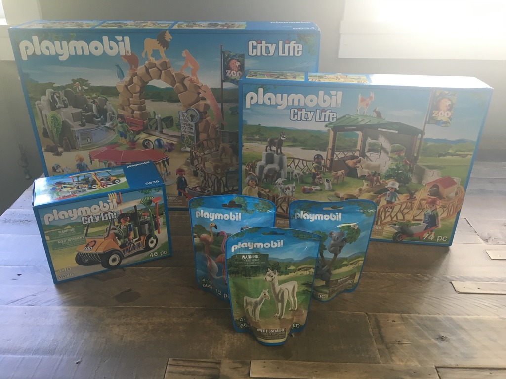 PLAYMOBIL Large City Zoo & Additional Packs {Giveaway}