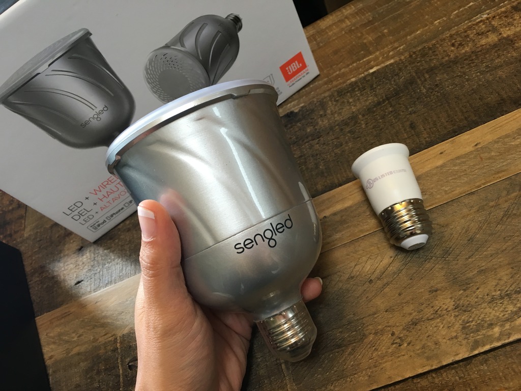 Pulse: A Wireless Sound System In An LED Light Bulb {Giveaway}