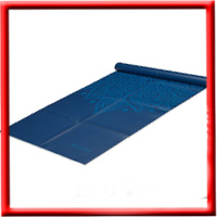 Gaiam 2 mm Foldable Yoga Mat - Blue Sundial 
