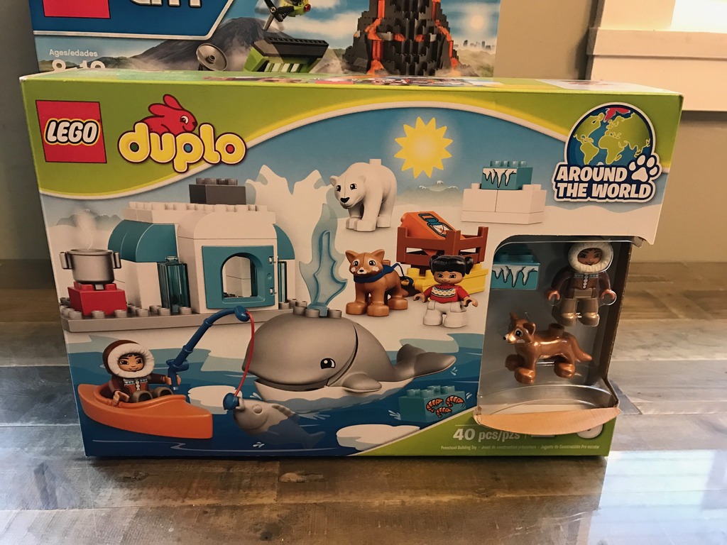 LEGO Volcano Exploration Base and LEGO DUPLO Arctic Set {Review}