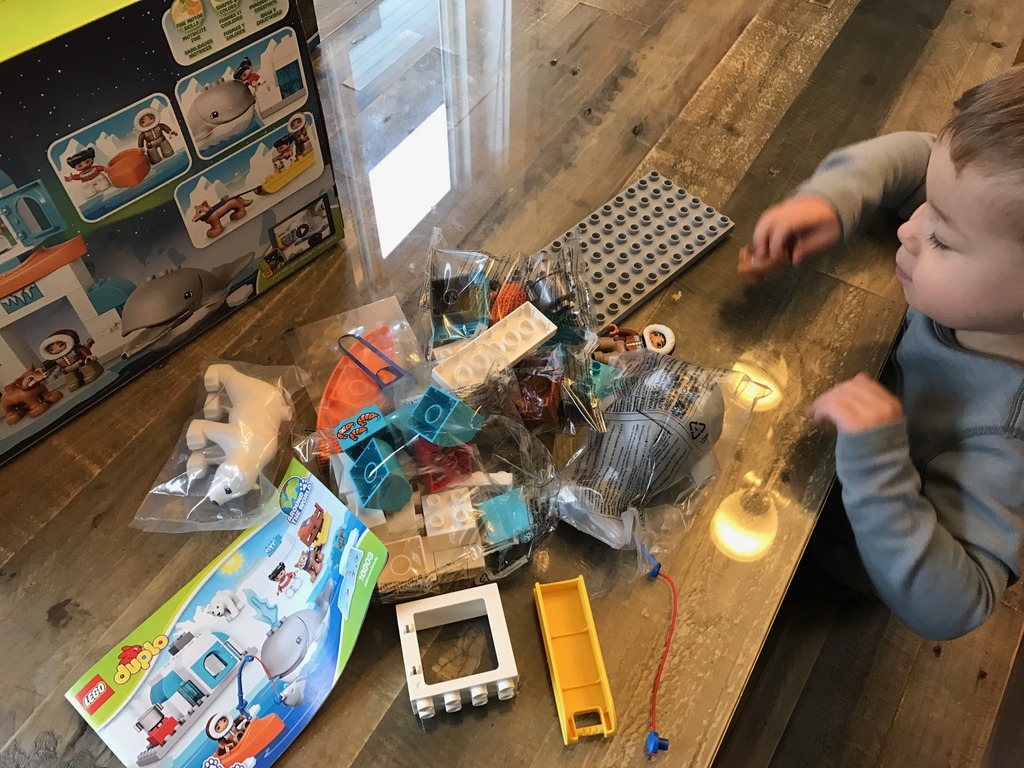 LEGO Volcano Exploration Base and LEGO DUPLO Arctic Set {Review}