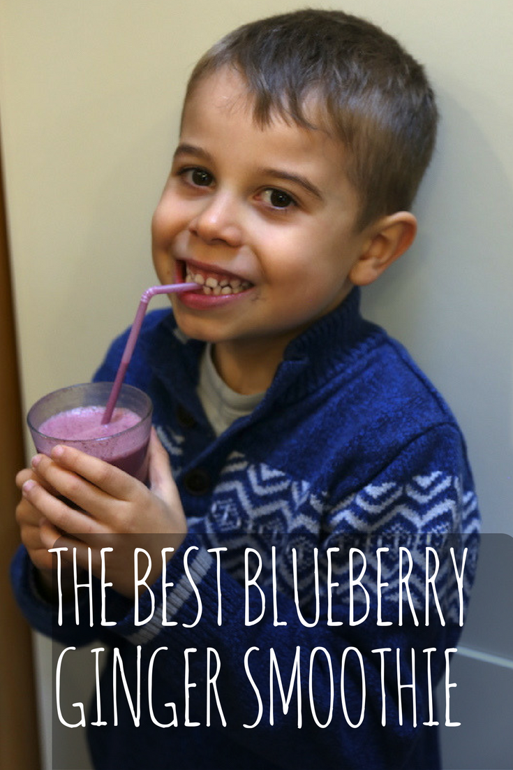 The best blueberry ginger smoothie recipe