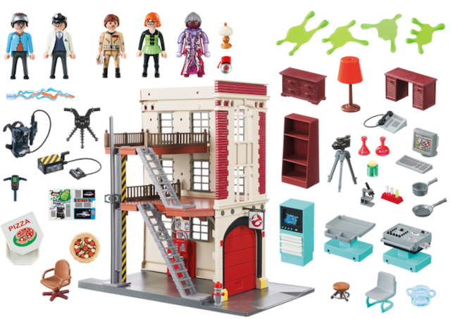 NEW Playmobil Ghostbusters Firehouse