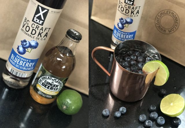 Blueberry Moscow Mule Cocktail Recipe