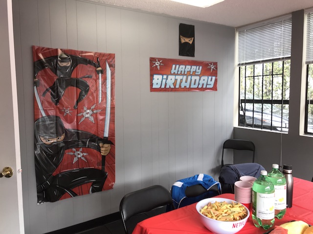 Celebrating a Birthday Party at VancityOCR - Ninja Gym