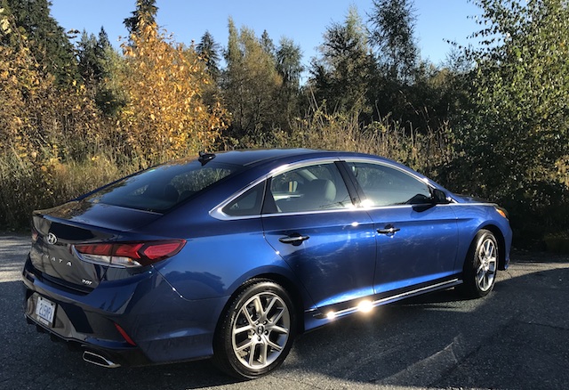 Driving the 2018 Hyundai Sonata