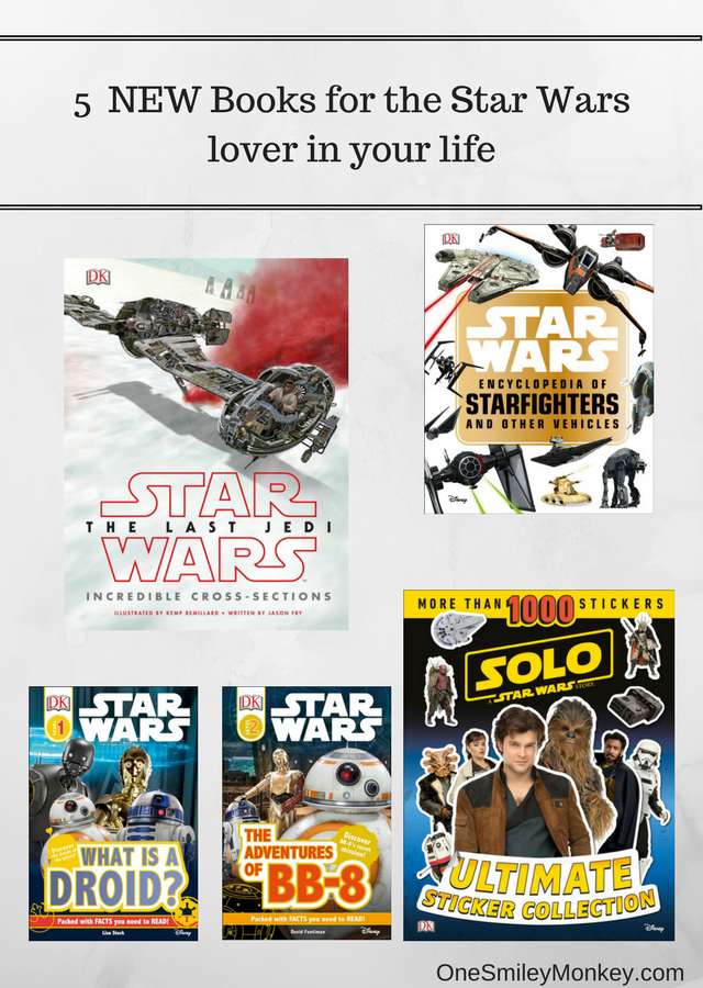 NEW Star Wars Books for the Star Wars Lover {Giveaway} 