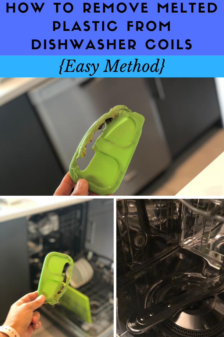How to Remove Melted Plastic From Dishwasher Coils {Easy Method)