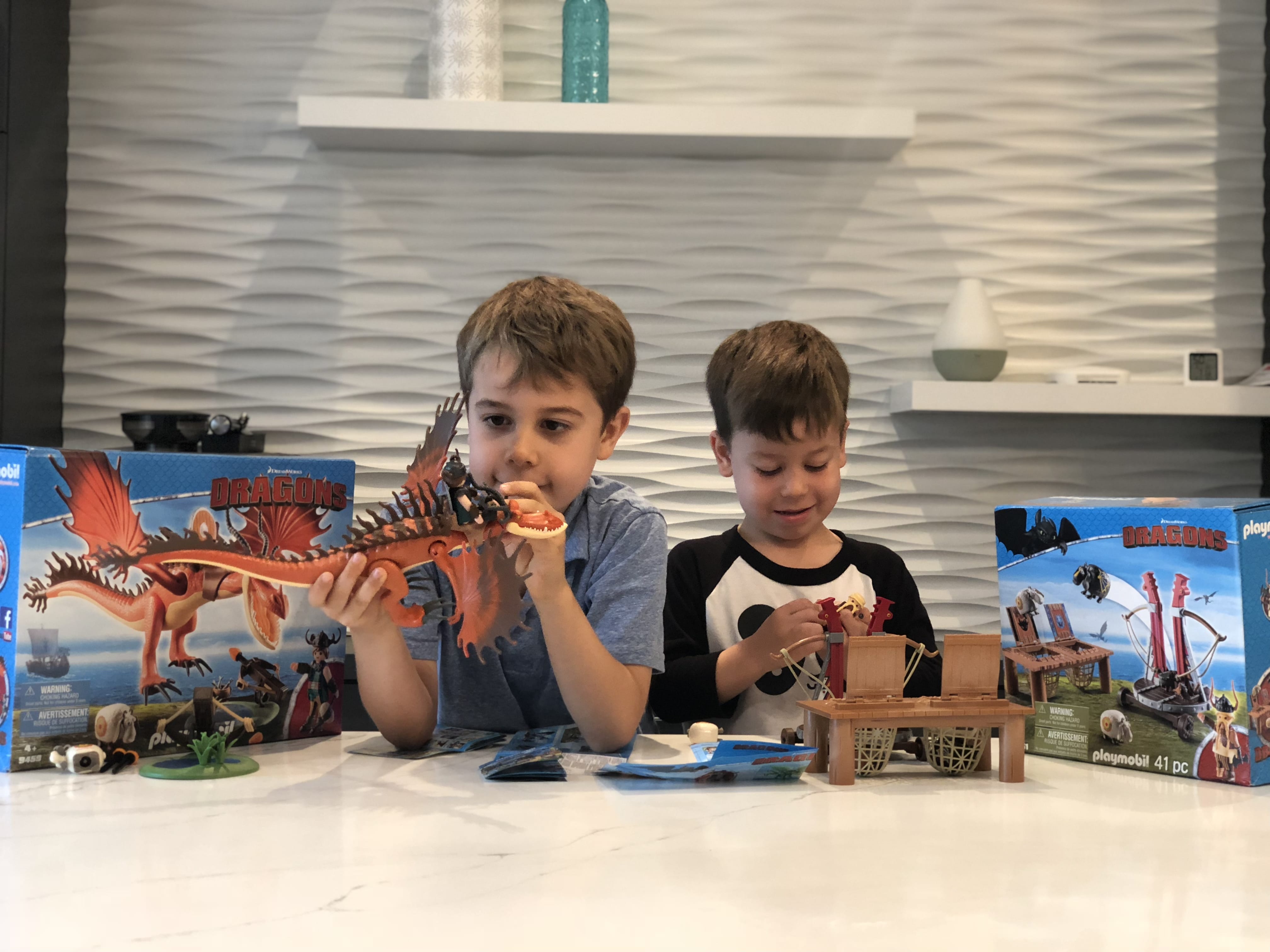 New PLAYMOBIL Dreamworks Dragons Playsets {Review}