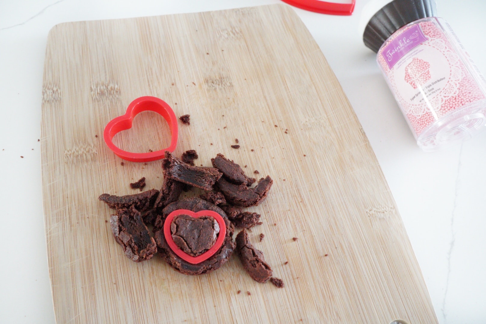 Easy and Delicious One Bite Valentine's Day Chocolate Brownies