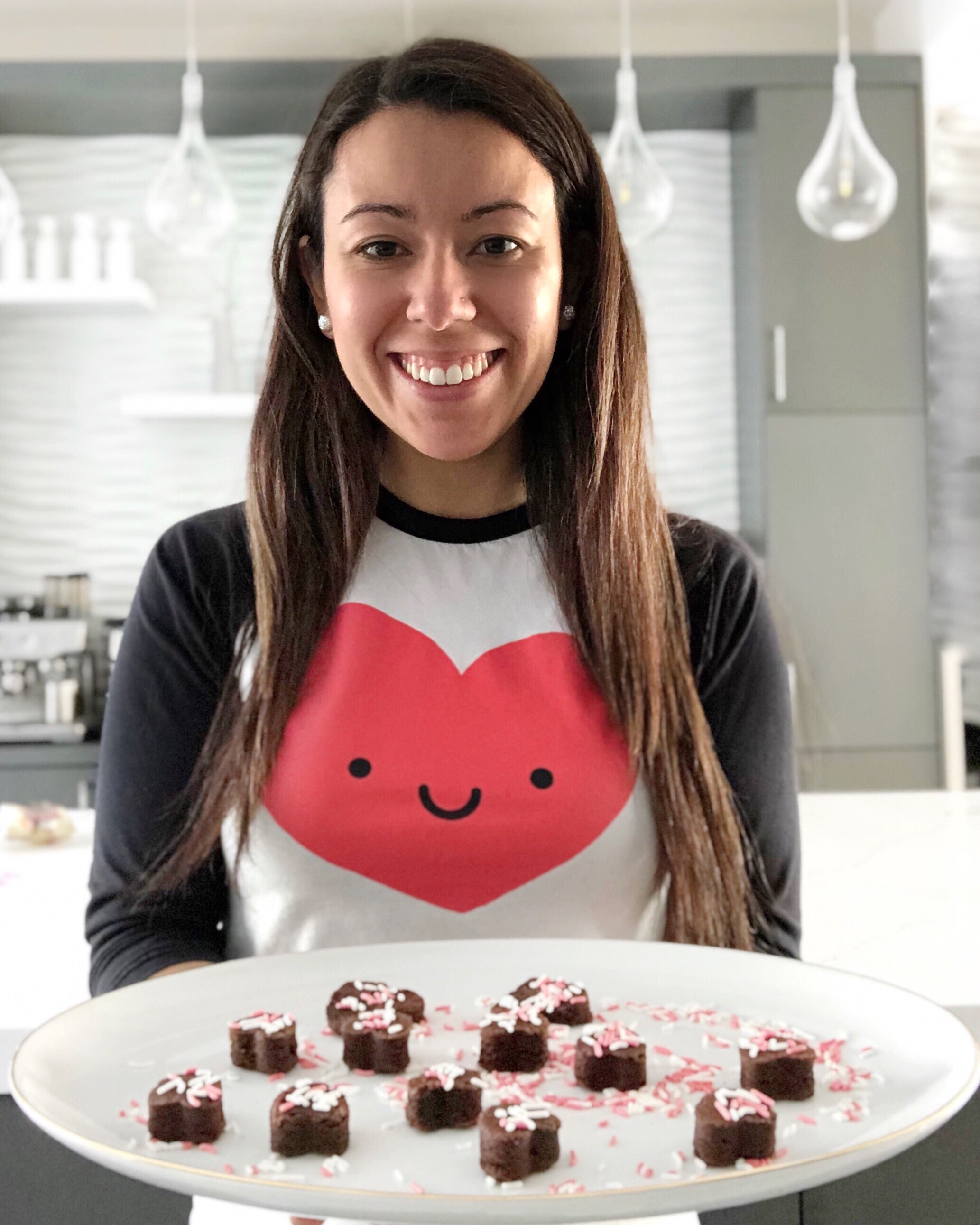 Easy and Delicious One Bite Valentine’s Day Chocolate Brownies