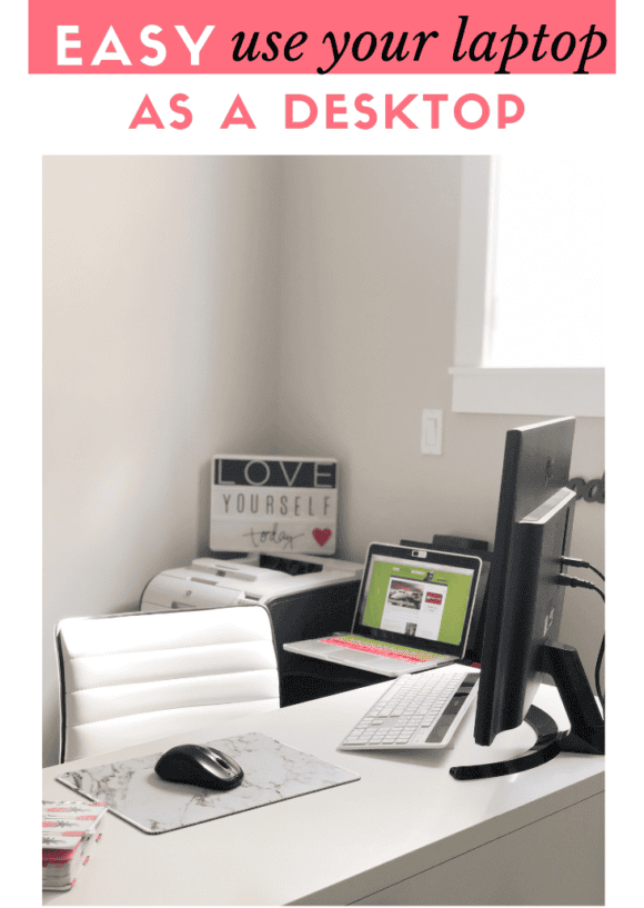 How To Use Your Laptop as a Desktop (Not Buying a New Computer