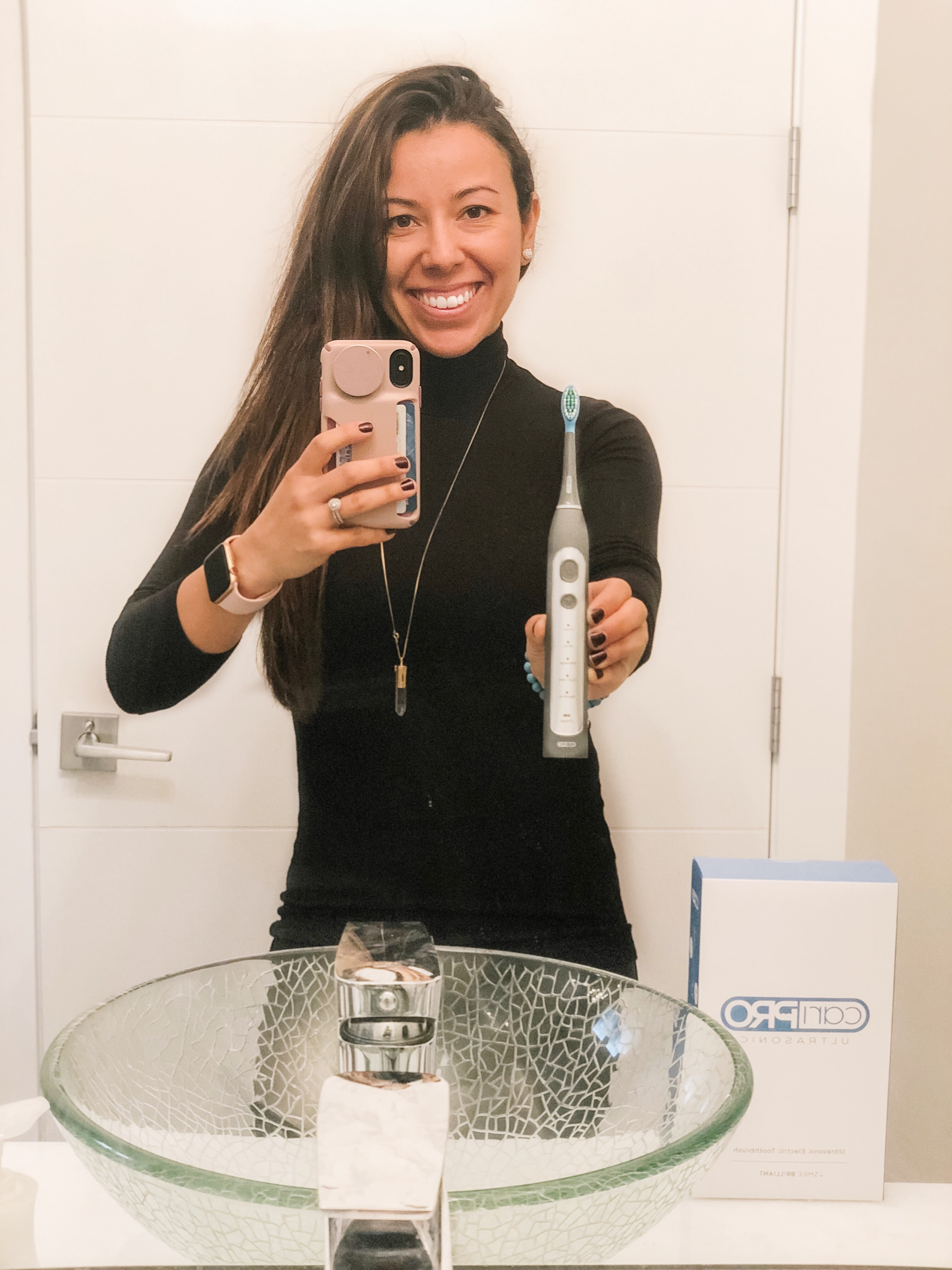 cariPRO Ultrasonic Electric Toothbrush Review {Giveaway}